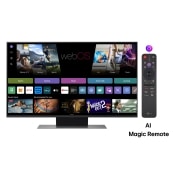 LG QNED86 evo AI de 43 inch, 4K Smart TV, 2025, 43QNED86A3C, thumbnail 3