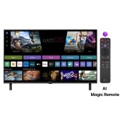 LG QNED80 AI de 43 inch, 4K Smart TV, 2025, 43QNED80A3A, thumbnail 3
