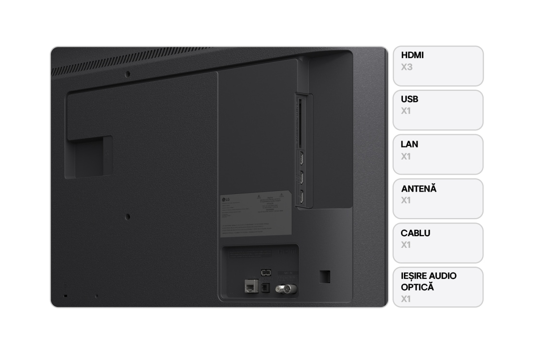 LG UHD AI UA75 de 43 inch,  4K Smart TV, 2025 , 43UA75003LA, thumbnail 2