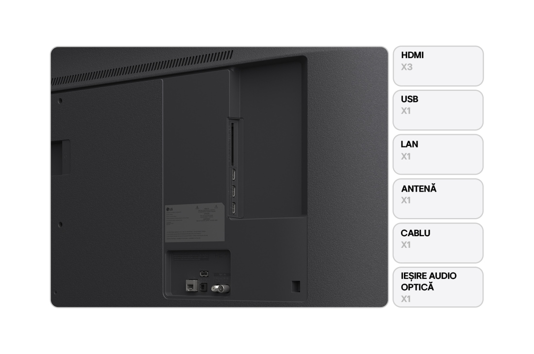 LG UHD AI UA75 de 65 inch,  4K Smart TV, 2025 , 65UA75003LA, thumbnail 2