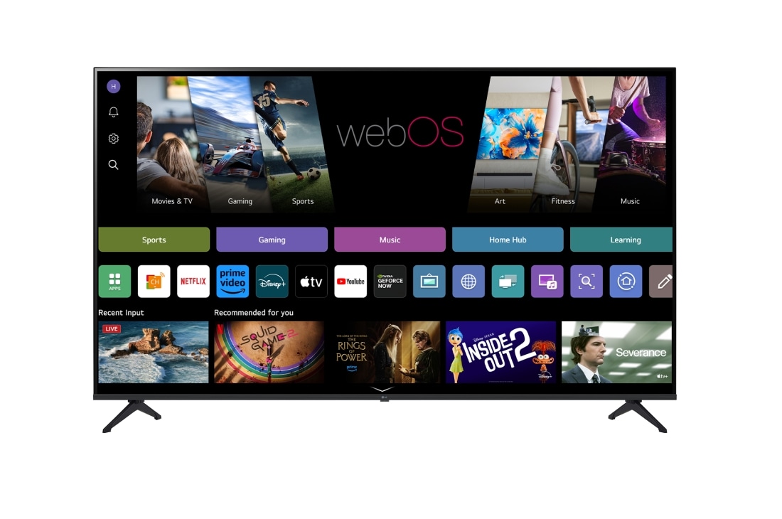 LG UHD AI UA75 de 86 inch,  4K Smart TV, 2025, 86UA75006LA, thumbnail 3