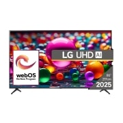 LG UHD AI UA75 de 86 inch,  4K Smart TV, 2025, 86UA75006LA, thumbnail 1