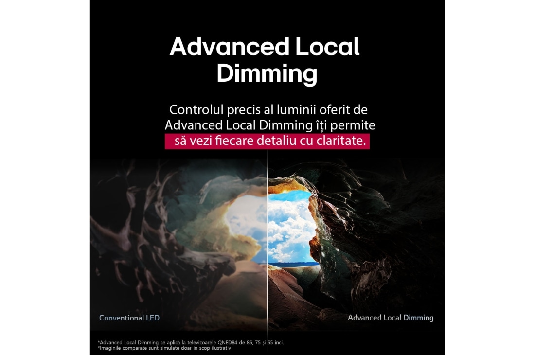 LG QNED84 AI de 65 inch, 4K Smart TV, 2025, TV CU, 65QNED84A3C, thumbnail 10
