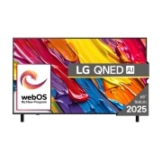 LG QNED84 AI de 65 inch, 4K Smart TV, 2025, Vizualizare față, 65QNED84A3C, thumbnail 1