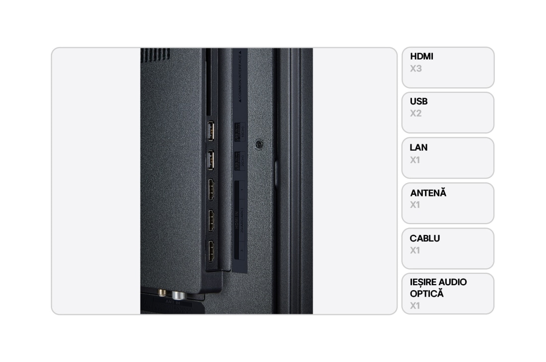 LG UHD AI UA73 de 43 inch,  4K Smart TV, 2025 , 43UA73003LA, thumbnail 2