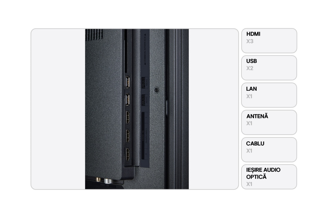 LG UHD AI UA73 de 65 inch,  4K Smart TV, 2025 , 65UA73003LA, thumbnail 2