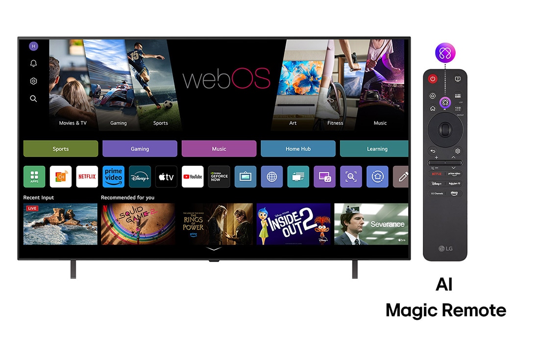 LG OLED B5 AI de 65 inch, 4K Smart TV, 2025, Vedere laterală a LG OLED AI B5 4K Smart TV., OLED65B53LA, thumbnail 3