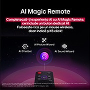 LG OLED B5 AI de 65 inch, 4K Smart TV, 2025, Vedere frontală și vedere laterală a LG OLED AI B5 4K Smart TV care arată lungimea, lățimea, înălțimea și adâncimea., OLED65B53LA, thumbnail 4