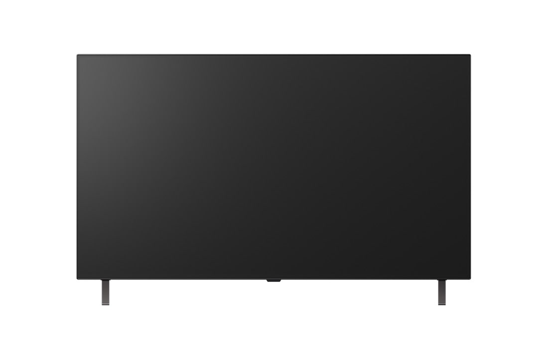 LG OLED AI B5 4K Smart TV 2025 48 inch, Prim-plan cu un ecran de LG OLED TV care arată cum funcționează AI Search. O fereastră mică de chat este deschisă arătând cum este întrebat de utilizator despre ce jocuri sportive sunt disponibile. AI, OLED48B53LA, thumbnail 13