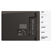 LG OLED AI B5 de 77 inch, 4K Smart, TV 2025, Vedere din spate a LG OLED AI B5 4K Smart TV., OLED77B53LA, thumbnail 2