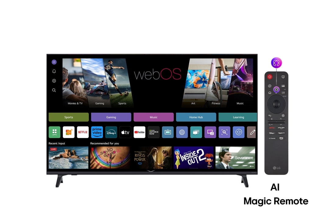 LG QNED70 AI, 4K Smart TV, 2025, lifestyle image, 65QNED70A6A, thumbnail 3