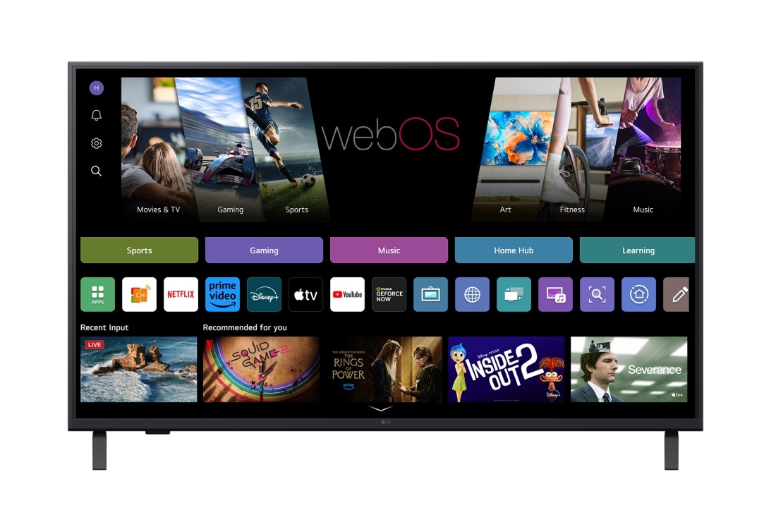 LG UHD AI UA74 de 43 inch, 4K Smart TV, 2025, 43UA74003LB, thumbnail 3