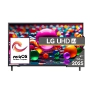 LG UHD AI UA74 de 43 inch, 4K Smart TV, 2025, 43UA74003LB, thumbnail 1