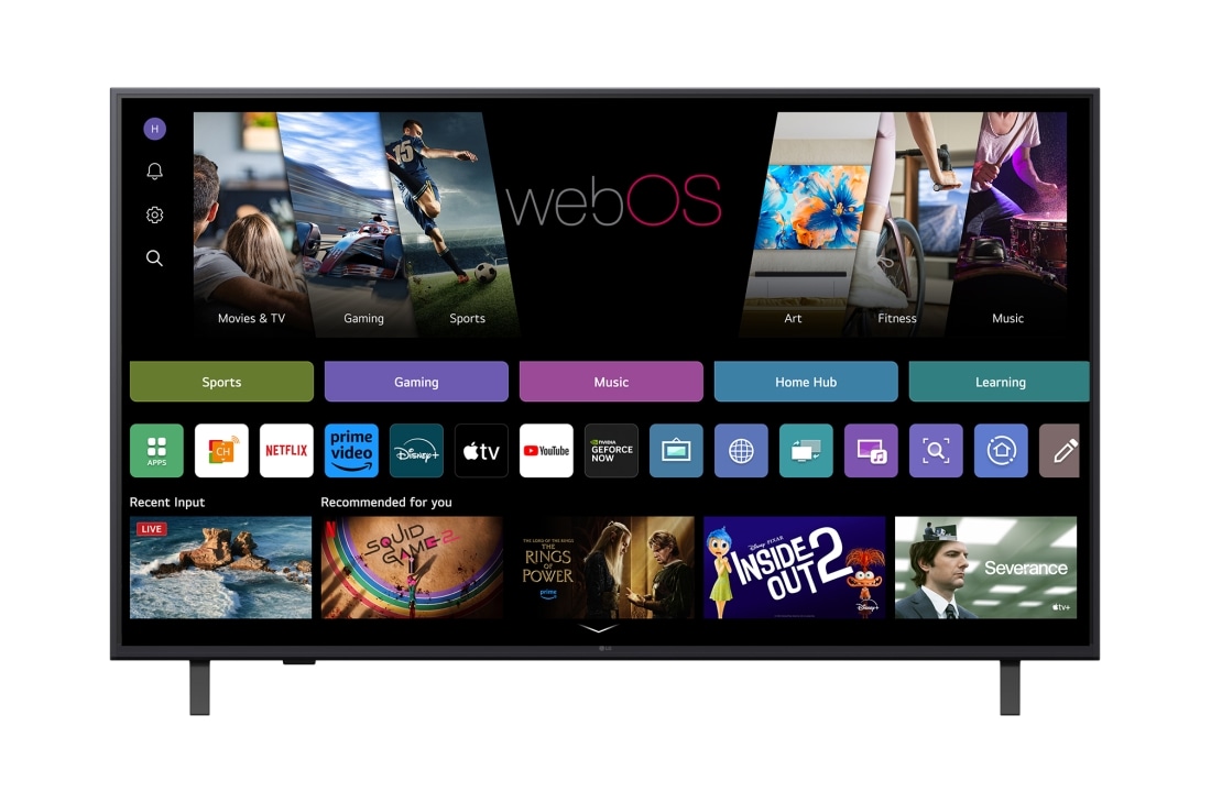 LG UHD AI UA74 de 50 inch, 4K Smart TV, 2025, 50UA74003LB, thumbnail 3