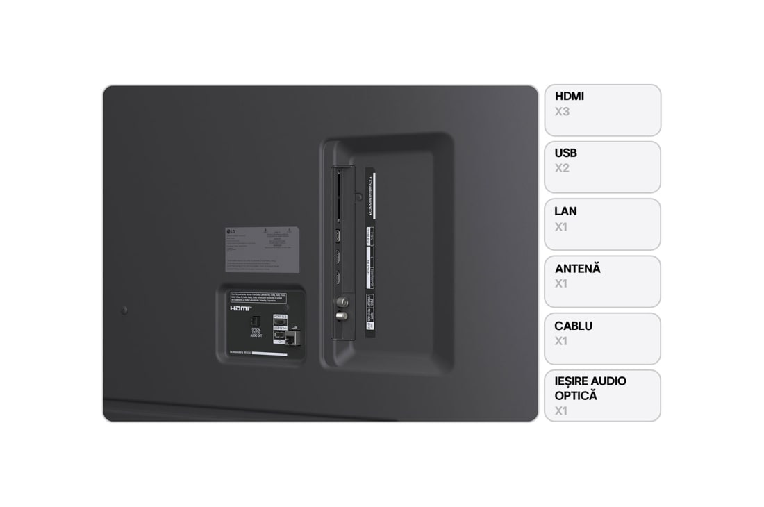 LG UHD AI UA74 de 75 inch, 4K Smart TV, 2025, 75UA74003LB, thumbnail 2