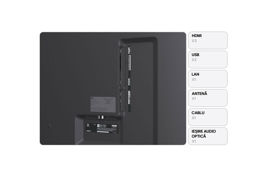 LG UHD AI UA74 de 86 inch, 4K Smart TV, 2025, 86UA74003LB, thumbnail 2