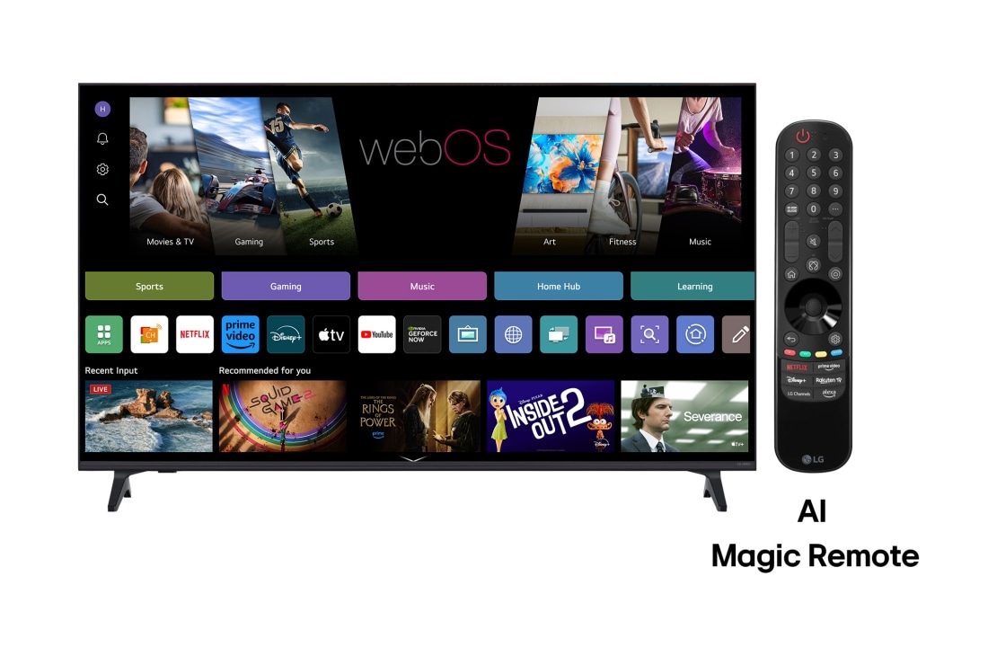 LG 50 Inch LG QNED AI QNED7E 4K Smart TV 2025, 50QNED7EA6B, thumbnail 3