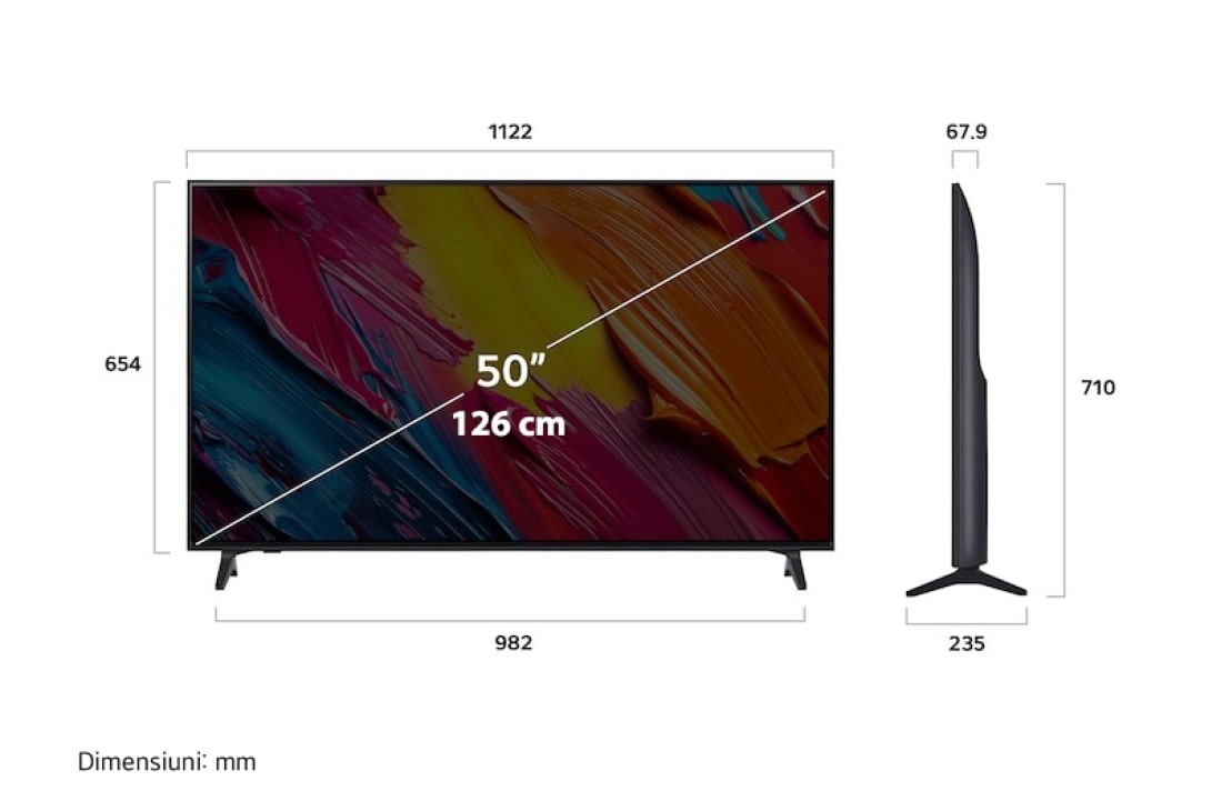 LG 50 Inch LG QNED AI QNED7E 4K Smart TV 2025, 50QNED7EA6B, thumbnail 5