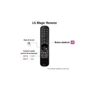 LG 86 Inch LG QNED AI QNED7E 4K Smart TV 2025, Vedere laterală din partea stângă a LG QNED70 TV , 86QNED7EA6B, thumbnail 4