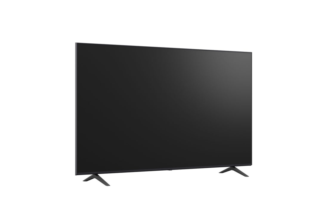 LG 75 Inch LG QNED AI QNED7E 4K Smart TV 2025, Vedere frontală și vedere laterală a LG QNED AI QNED70 4K Smart TV care arată lungimea, lățimea, înălțimea și adâncimea., 75QNED7EA6B, thumbnail 15