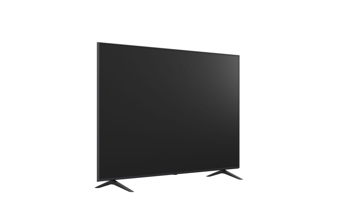 LG 75 Inch LG QNED AI QNED7E 4K Smart TV 2025, Vedere frontală și vedere laterală a LG QNED AI QNED70 4K Smart TV care arată lungimea, lățimea, înălțimea și adâncimea., 75QNED7EA6B, thumbnail 16