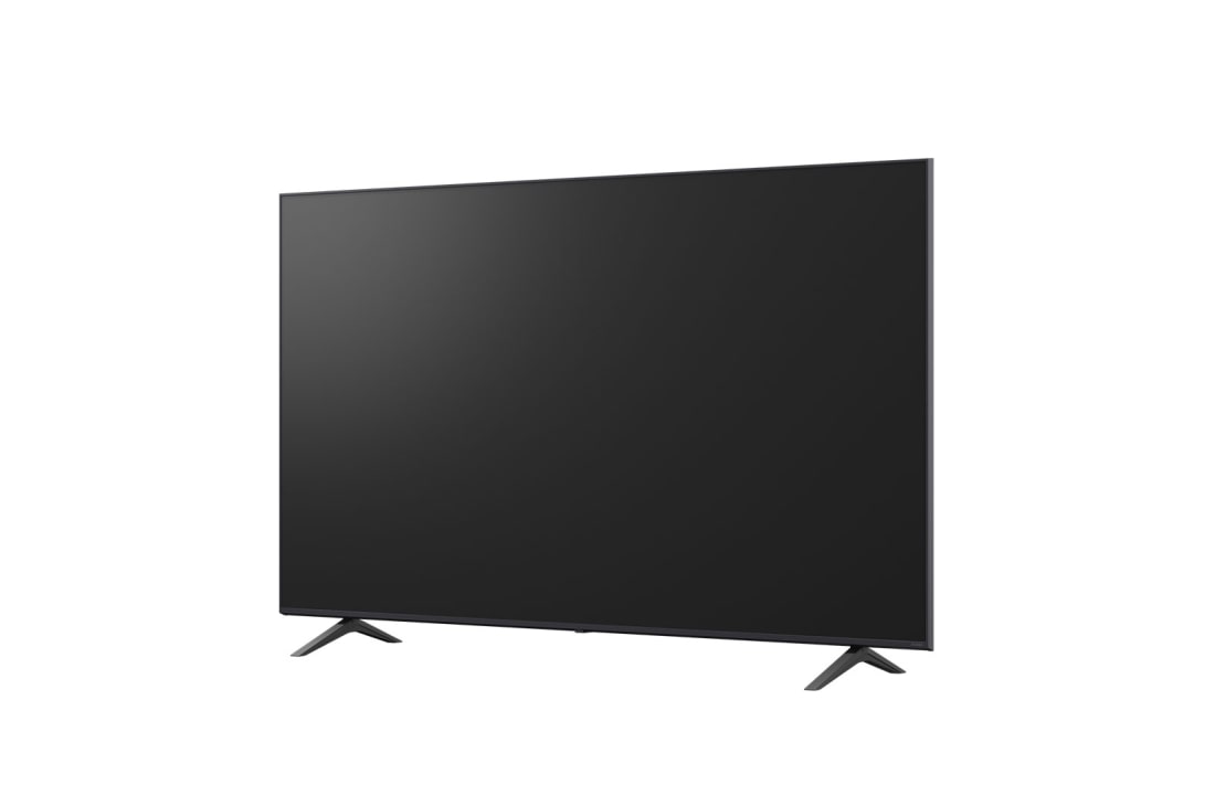 LG 75 Inch LG QNED AI QNED7E 4K Smart TV 2025, Vedere frontală și vedere laterală a LG QNED AI QNED70 4K Smart TV care arată lungimea, lățimea, înălțimea și adâncimea., 75QNED7EA6B, thumbnail 18