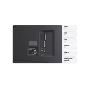 LG 75 Inch LG QNED AI QNED7E 4K Smart TV 2025, Vedere din spate a LG QNED70 TV, 75QNED7EA6B, thumbnail 2