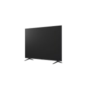 LG 75 Inch LG QNED AI QNED7E 4K Smart TV 2025, Vedere frontală și vedere laterală a LG QNED AI QNED70 4K Smart TV care arată lungimea, lățimea, înălțimea și adâncimea., 75QNED7EA6B, thumbnail 17