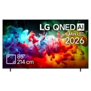 LG 85 inch LG QNED7E AI Mini LED 4K Smart TV 2026, 85QNED7EB3A, thumbnail 1
