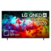 LG 75 inch LG QNED7E AI Mini LED 4K Smart TV 2026, 75QNED7EB3A, thumbnail 1