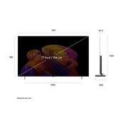 LG 77 inch LG OLED AI B6E 4K Smart TV 2026, OLED77B6ELC, thumbnail 3
