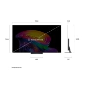 LG 83 inch LG OLED evo AI C6 4K Smart TV 2026, OLED83C61LA, thumbnail 3