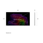 LG 83 inch LG OLED evo AI G6 4K Smart TV 2026, OLED83G62LW, thumbnail 3