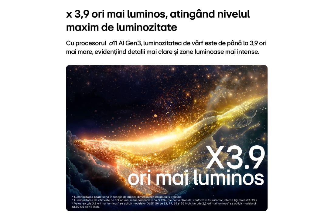 LG 65 inch LG OLED evo AI G6 4K Smart TV 2026, OLED65G63LS, thumbnail 8