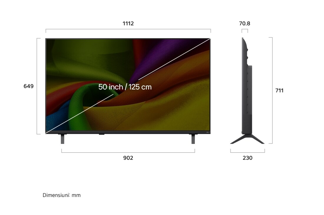 LG 50 inch LG NANO 4K UHD AI NU90 Smart TV 2026, 50NU900B3LA, thumbnail 3