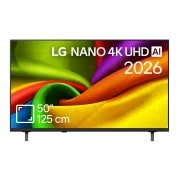 LG 50 inch LG NANO 4K UHD AI NU90 Smart TV 2026, 50NU900B3LA, thumbnail 1