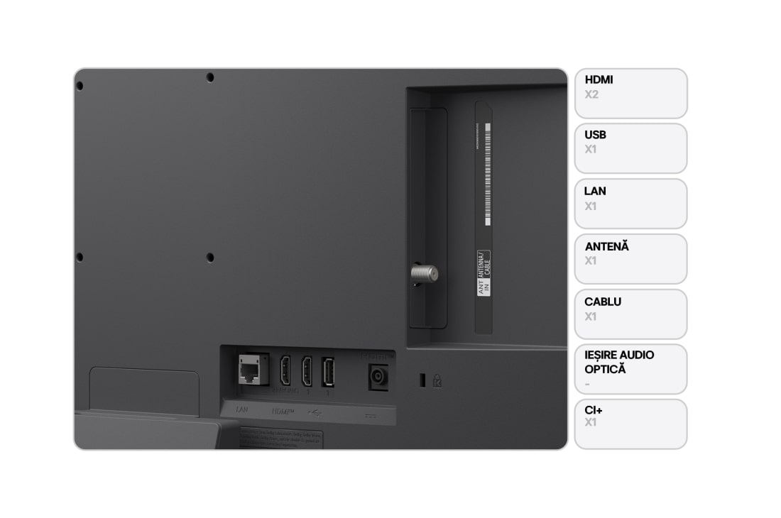 LG 27 inch LG SMART TV AI LB70 HD 2026, 27LB70003LA.AEU, thumbnail 2