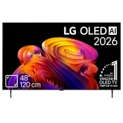 LG 48 inch LG OLED AI B6 4K Smart TV 2026, OLED48B6ELC, thumbnail 1