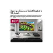 LG 100 inch LG Micro RGB evo AI MRGB96 4K Smart TV 2026 , 100MRGB96B3, thumbnail 15