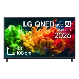 43 inch LG QNED8E evo AI Mini LED 4K Smart TV 20262