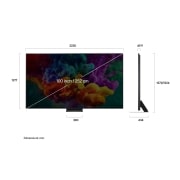 LG 100 inch LG QNED87 evo AI Mini LED 4K Smart TV 2026, 100QNED87B3, thumbnail 3