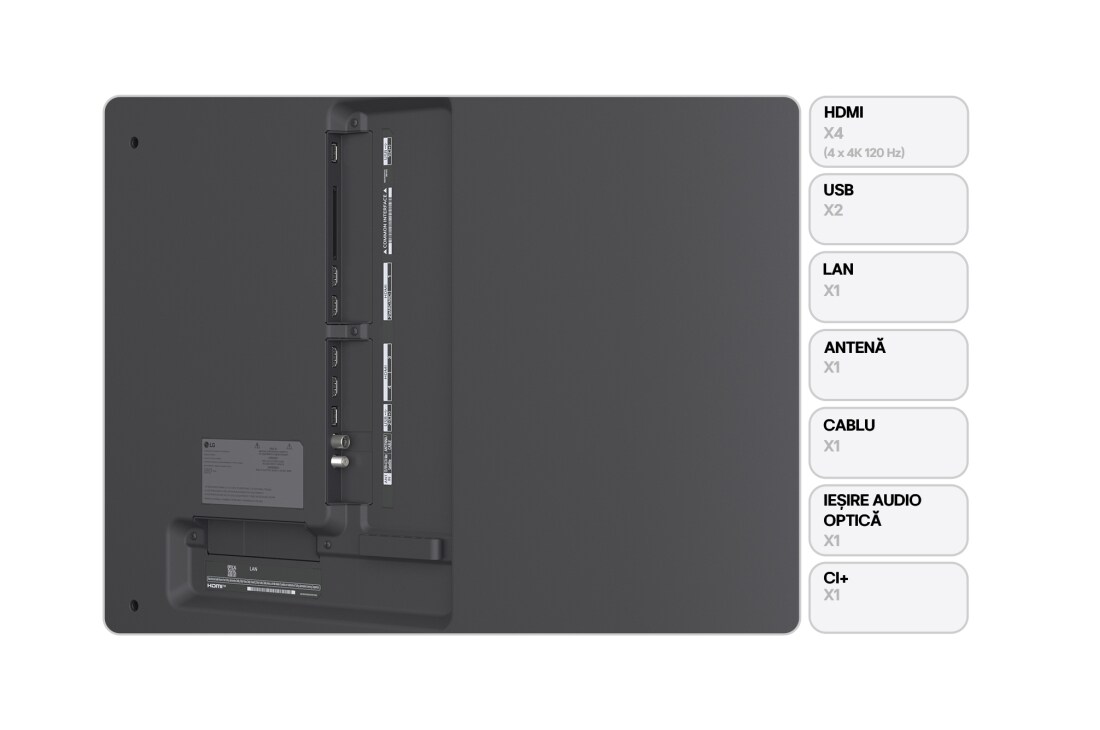 LG 86 inch LG QNED evo AI QNED87 Mini LED 4K Smart TV 2026, 86QNED87B3A, thumbnail 2