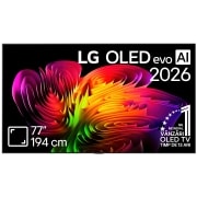 LG 77 inch Wallpaper TV LG OLED evo AI W6 4K Smart TV 2026, OLED77W69LA, thumbnail 1