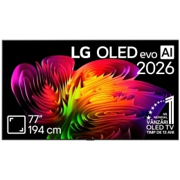 77 inch Wallpaper TV LG OLED evo AI W6 4K Smart TV 20262