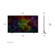 LG 115 inch LG QNED93 evo AI Mini LED 4K Smart TV 2026, 115QNED93B6, thumbnail 3