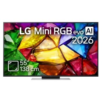 55 inch LG Mini RGB evo AI MRGB87 4K Smart TV 2026 1