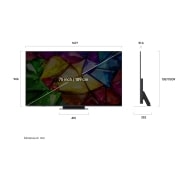 LG 75 inch LG Mini RGB evo AI MRGB87 4K Smart TV 2026 , 75MRGB87B3B, thumbnail 3