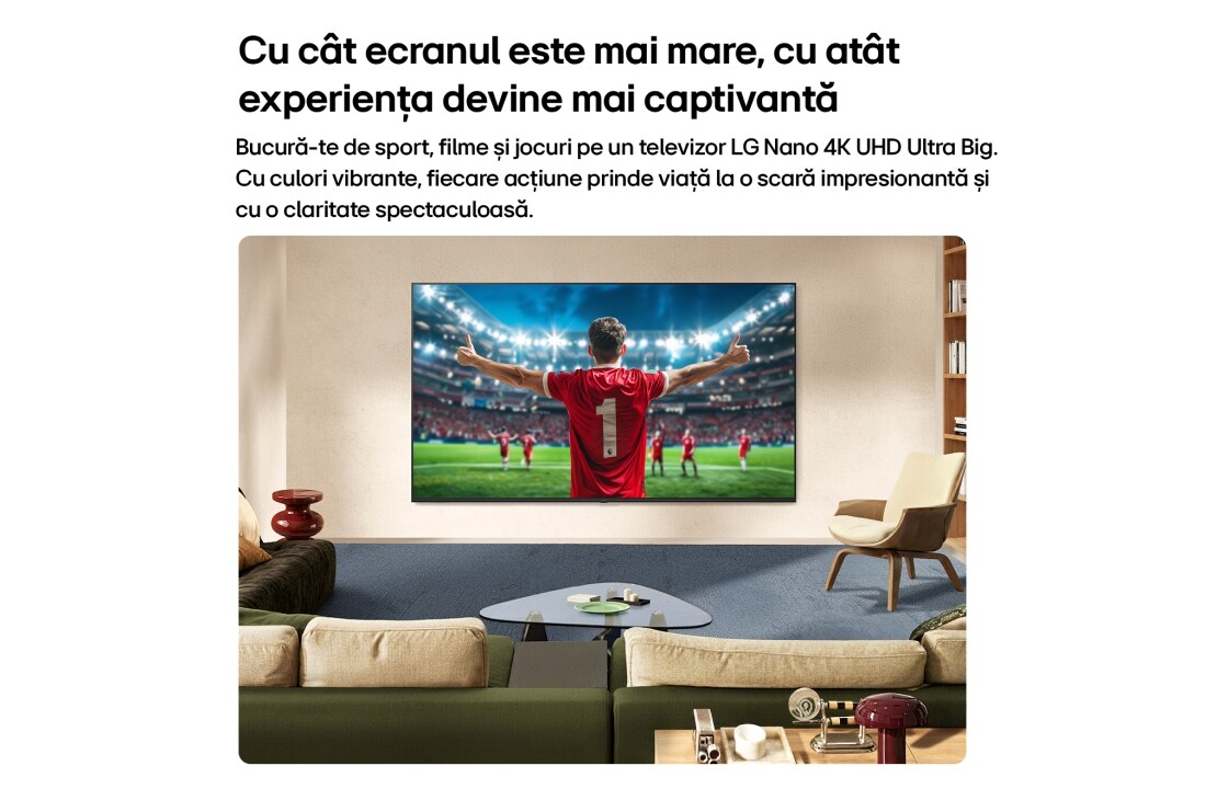 LG 75 inch LG NANO 4K UHD AI NU80 Smart TV 2026, 75NU800B3LA, thumbnail 6