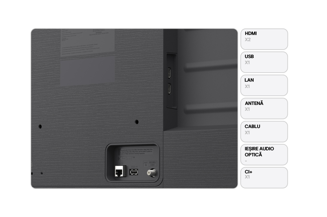 LG 43 inch LG SMART TV AI LB65 2026, 43LB65003LA, thumbnail 2