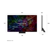 LG 75 inch LG Micro RGB evo AI MRGB96 4K Smart TV 2026 , 75MRGB96B3B, thumbnail 3